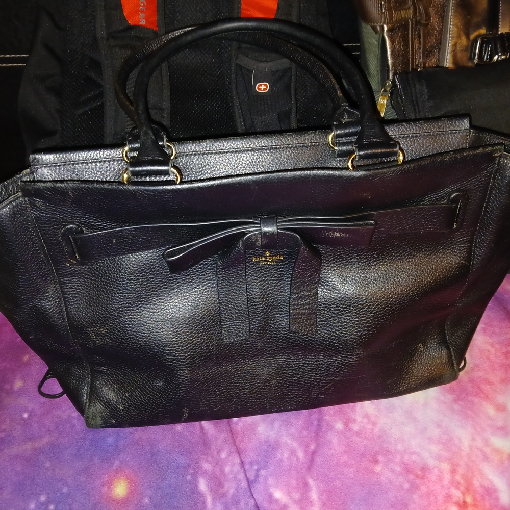 Kate Spade Leather Briefcase with Structured Design